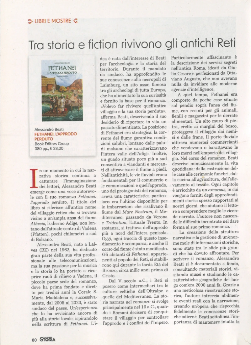 Tra storia e fiction rivivono gli antichi Reti