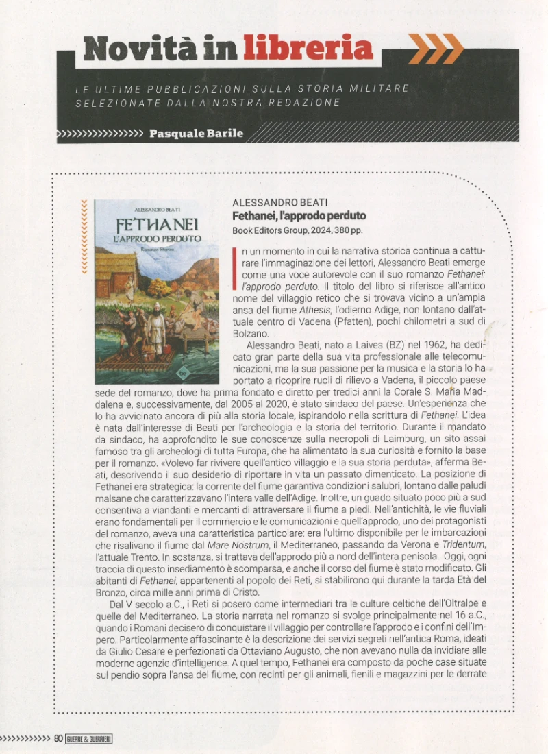 Fethanei, l'apporodo perduto