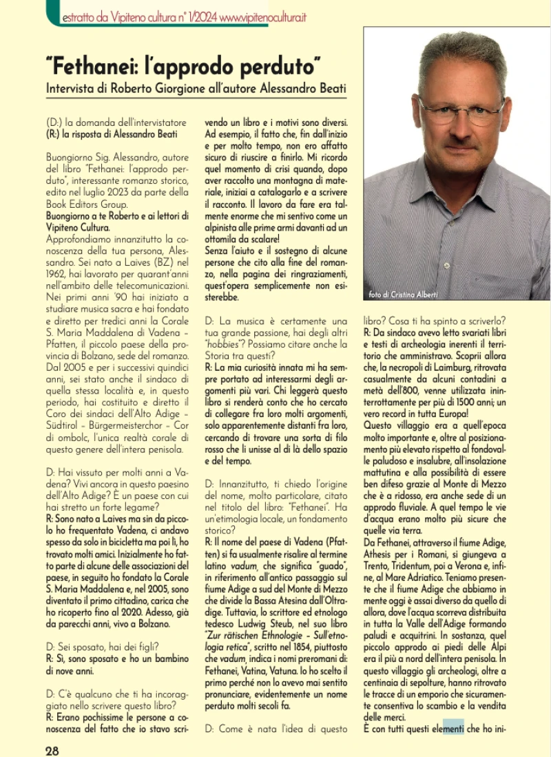 FETHANEI: l'approdo perduto